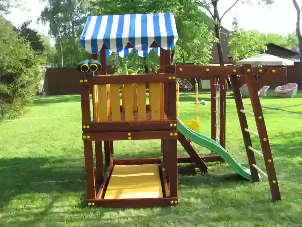 Փայտյա խաղահրապարակ Baby Play 5 