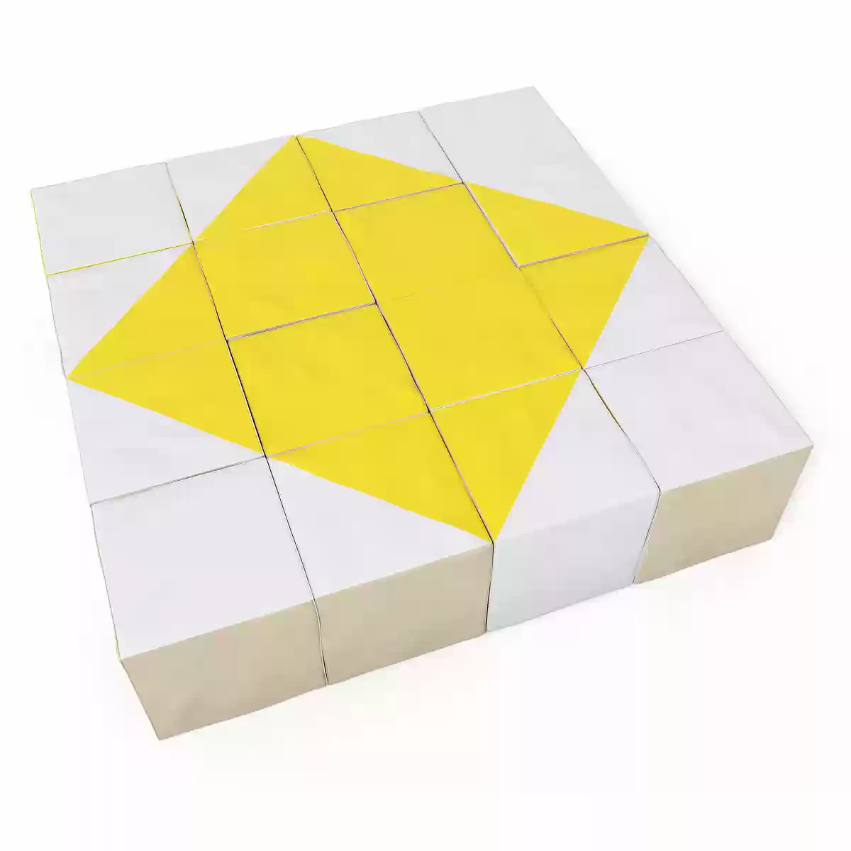 Romana փափուկ մոդուլ Խորանարդիկների  հավաքածու «Կալեյդոսկոպ» 01.95.08