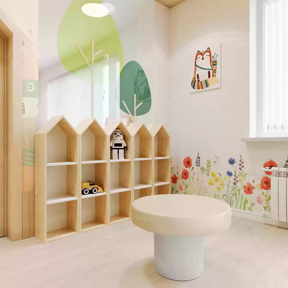 Փափուկ մոդուլ Կլոր սեղան 02.35.02