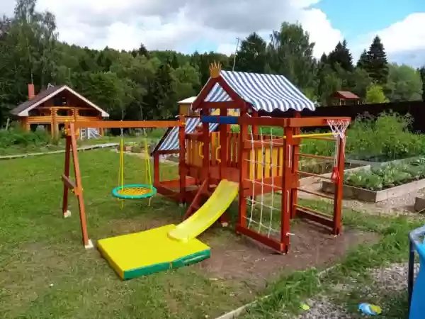 Փայտյա խաղահրապարակ Baby Play 12
