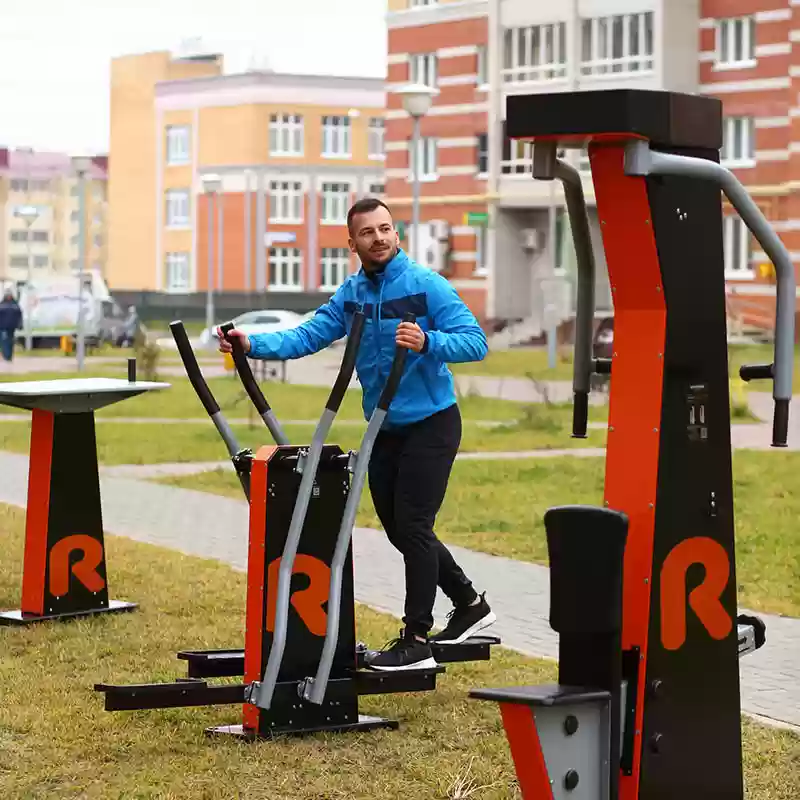 Բակային մարզասարքեր Romana 207.21.10՝ Կրկնակի դահուկներ