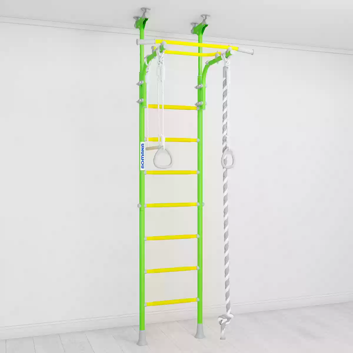 Romana R5 Kometa շվեդական պատ սպիտակ, կապույտ, կանաչ, մոխրագույն