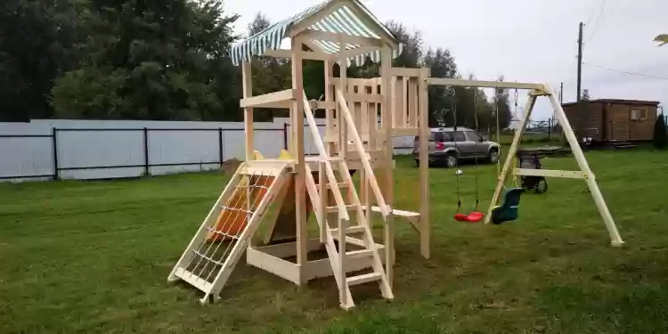 Փայտյա խաղահրապարակ Master 2