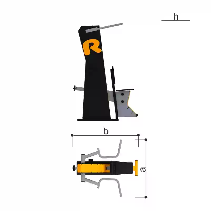Romana բակային մարզասարք Ձգում վերևից 207.35.10