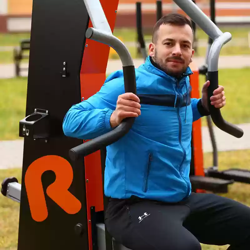 Բակային մարզասարքեր Romana 207.19.10՝ Կրծքավանդակից մարզում 