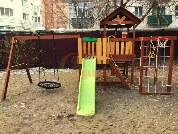 Փայտյա խաղահրապարակ Baby Play 15