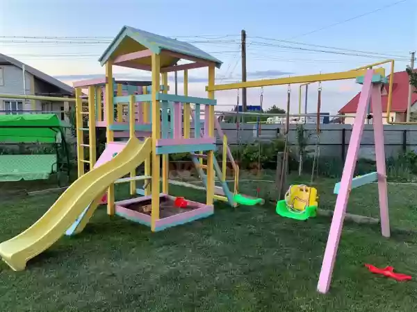 Փայտյա խաղահրապարակ Master 3