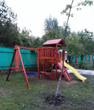 Փայտյա խաղահրապարակ Master 2 ճոճանակով