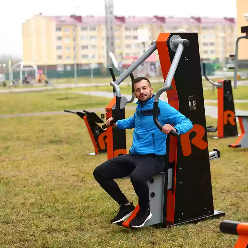 Բակային մարզասարքեր Romana 207.19.10՝ Կրծքավանդակից մարզում 