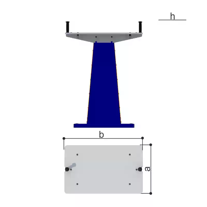 Romana բակային մարզասարք Բազկամարտի սեղան 207.05.01