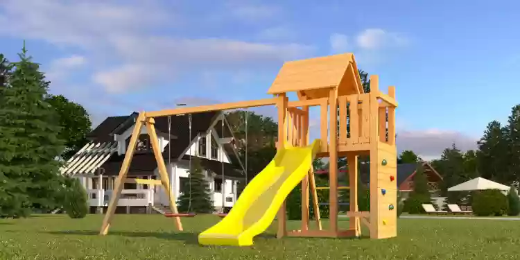 Փայտյա խաղահրապարակ Master 9