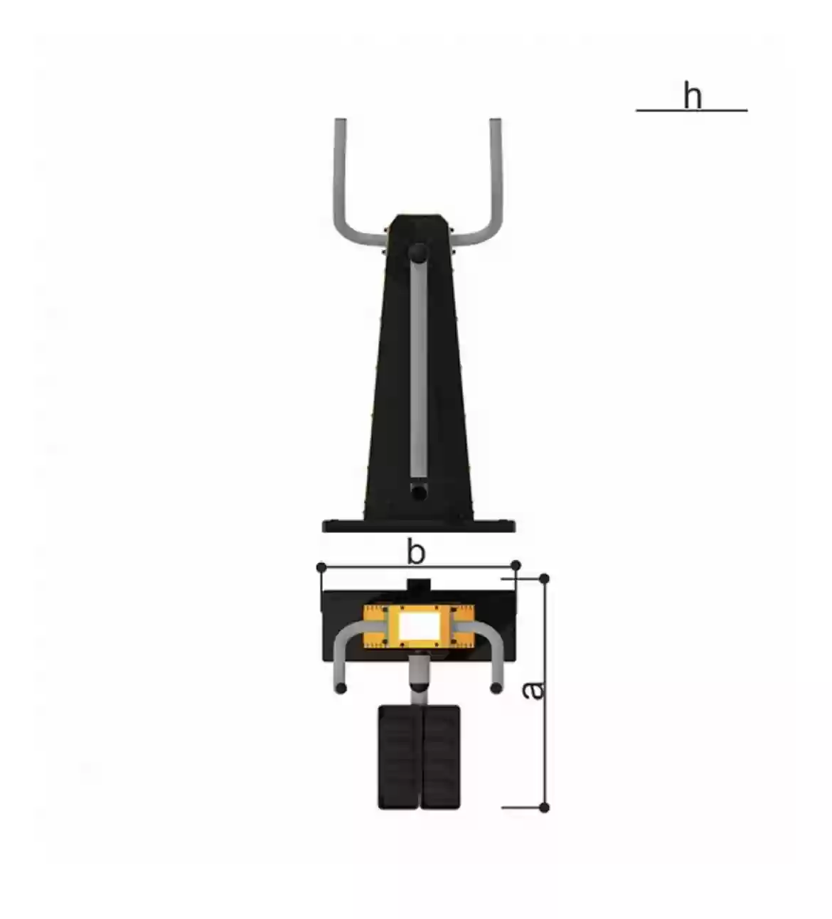 Romana բակային մարզասարք Ոտքերի մարզում 207.34.10