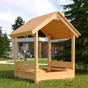 Ավազե ավազան տնակ  