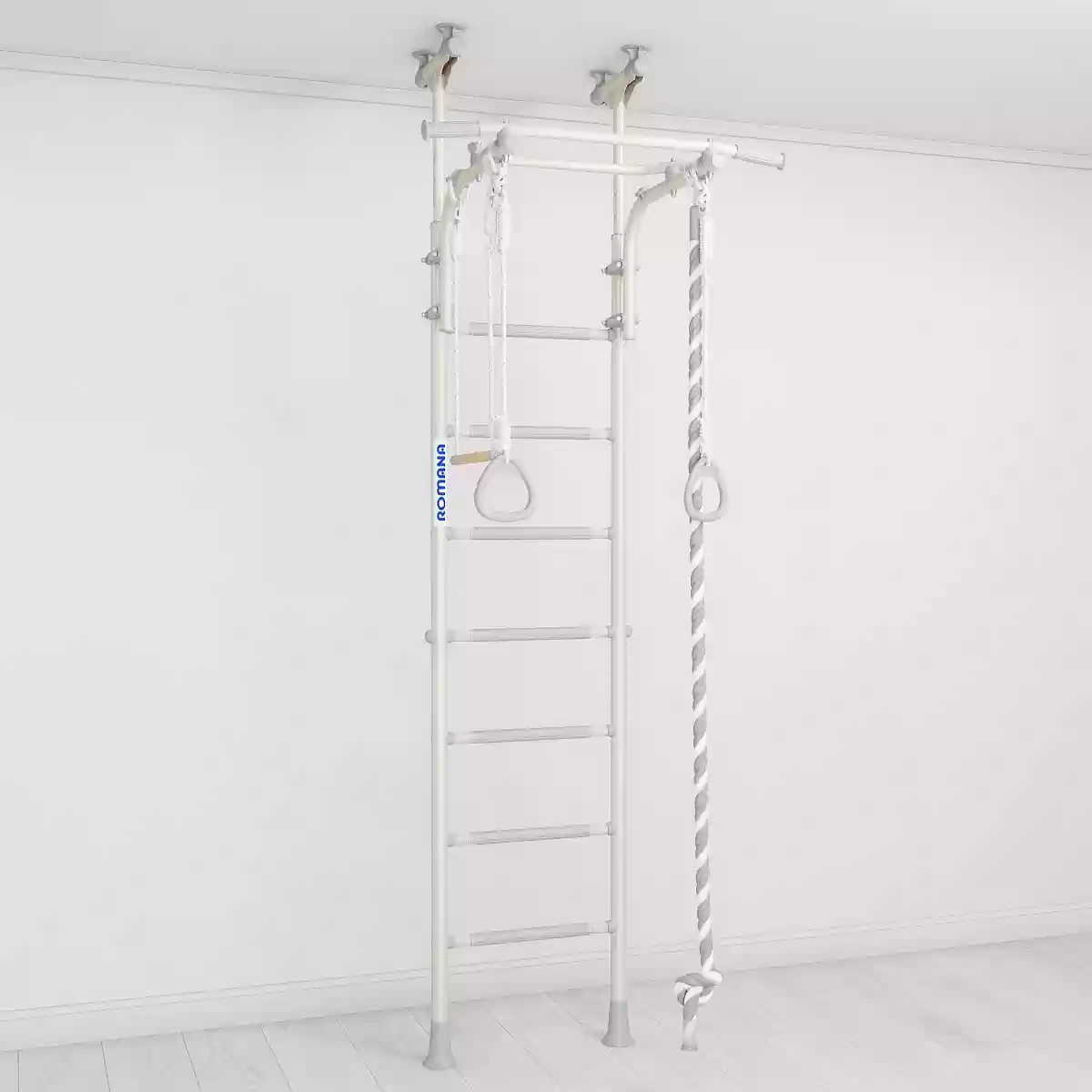 Romana R5 Kometa շվեդական պատ սպիտակ, կապույտ, կանաչ, մոխրագույն