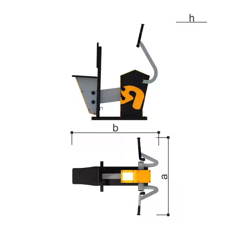 Romana բակային մարզասարք Կրծքավանդակի ձգում 207.37.10