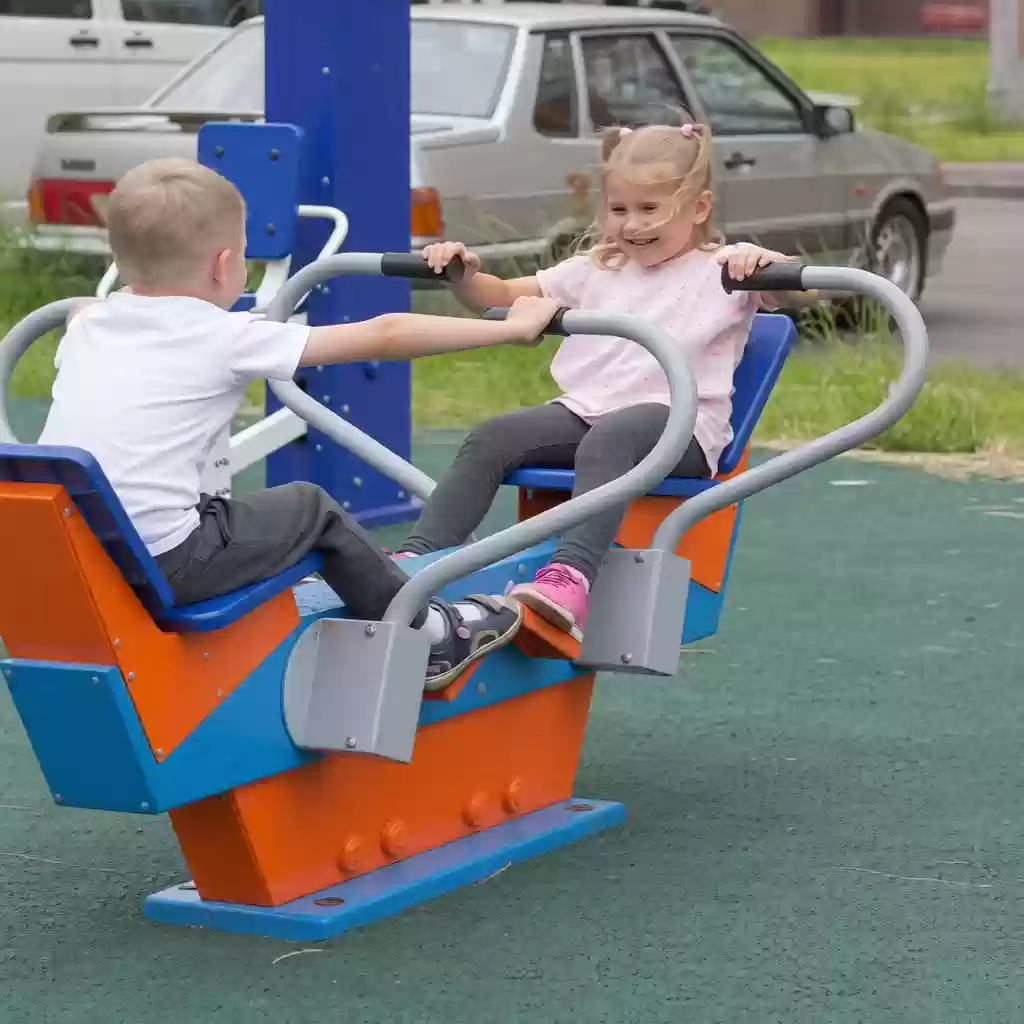 Romana մանկական բակային մարզասարք Թիավարում 208.13.00 ՝ նարնջագույն,կապույտ