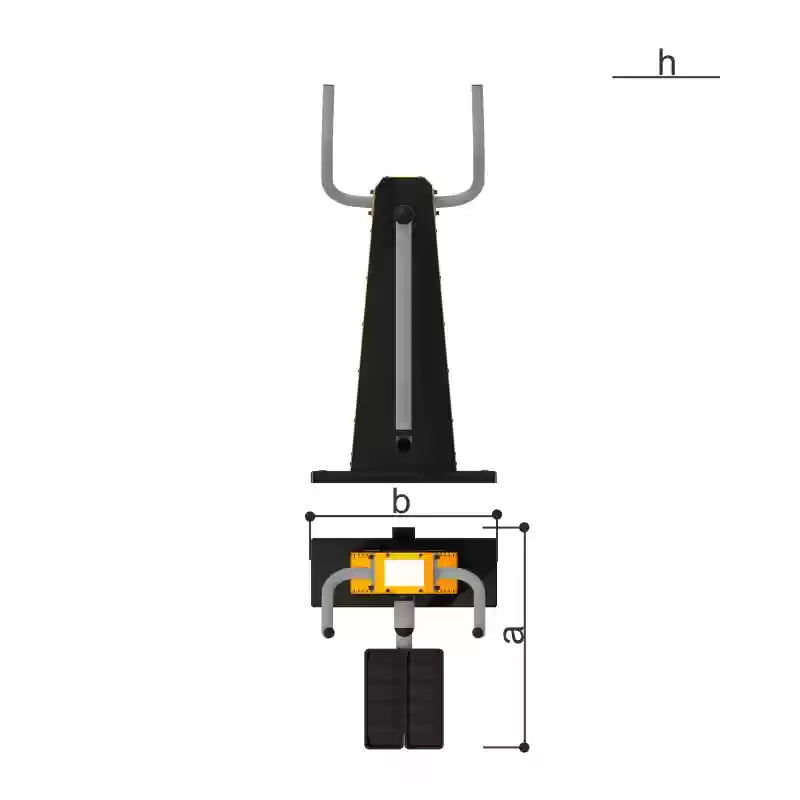 Բակային մարզասարքեր Romana 207.30.10՝ ճոճորվելու համար։