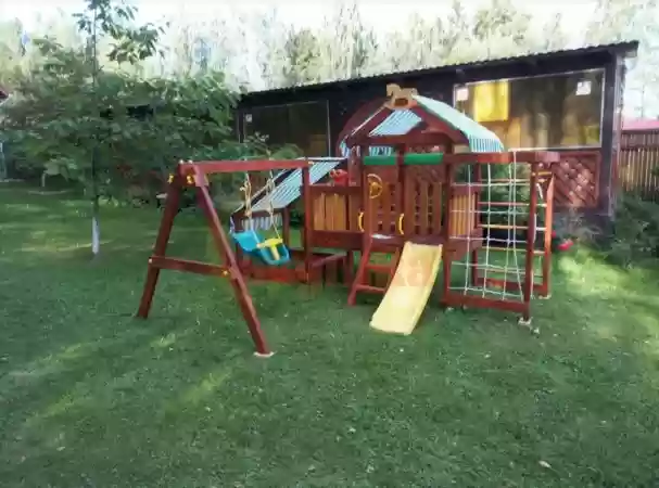 Փայտյա խաղահրապարակ Baby Play 12