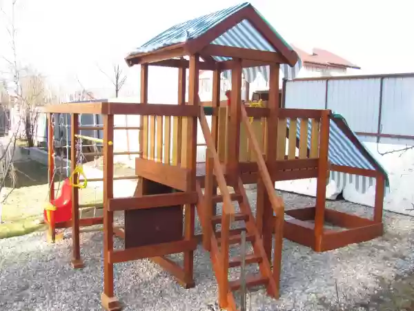 Փայտյա խաղահրապարակ Baby Play 13