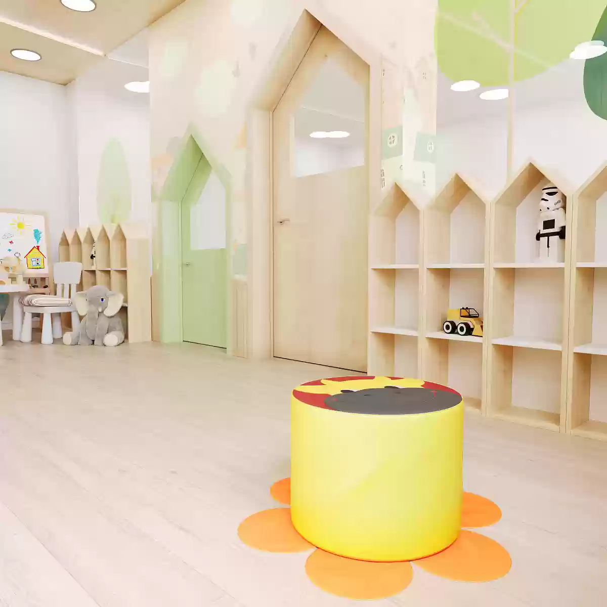 Փափուկ մոդուլ  Պուֆ «Կով» 01.31.00