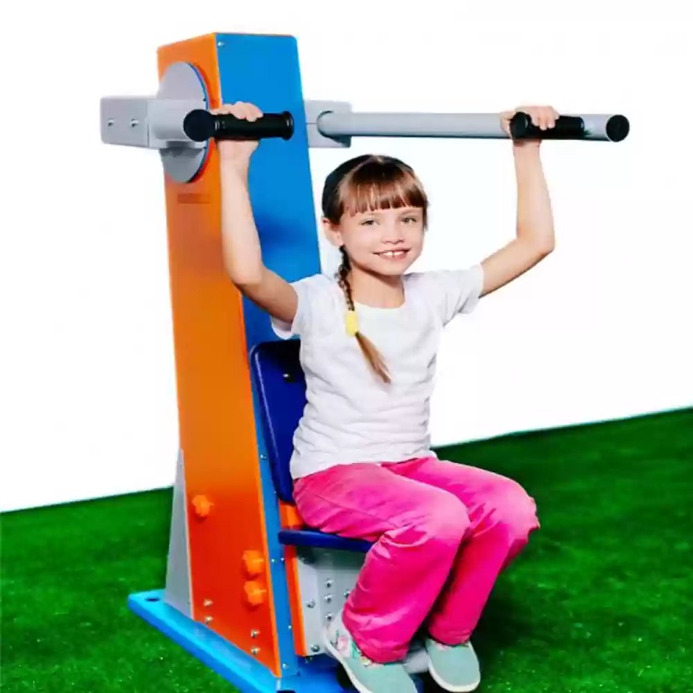 Romana մանկական բակային մարզասարք Վերին ձգում 208.11.00 ՝ նարնջագույն,կապույտ