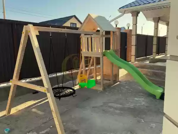 Փայտյա խաղահրապարակ Master 9