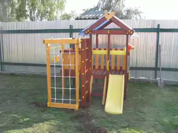 Փայտյա խաղահրապարակ Baby Play 1