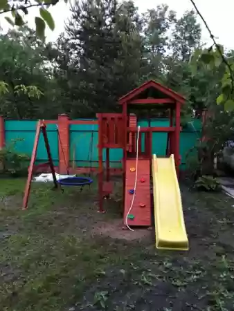 Փայտյա խաղահրապարակ Master 2 ճոճանակով