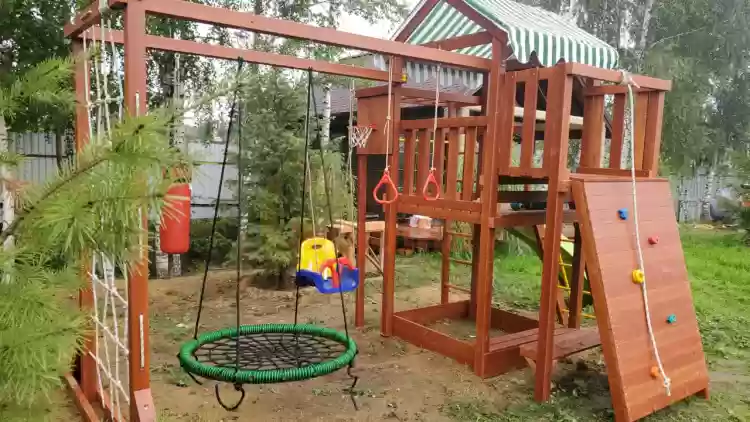 Փայտյա խաղահրապարակ Hit 3