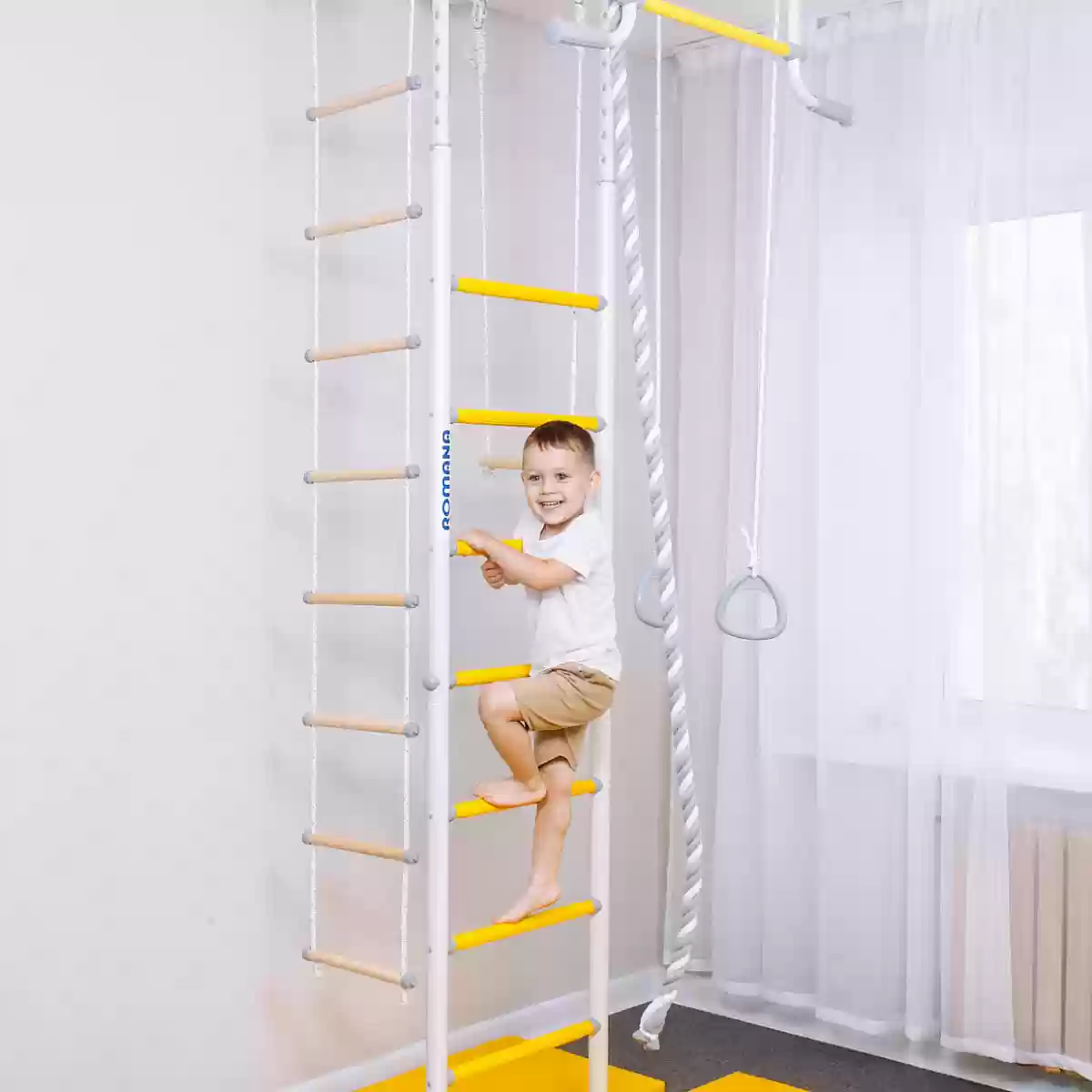 Շվեդական պատ R1 սպիտակ, կապույտ, կանաչ