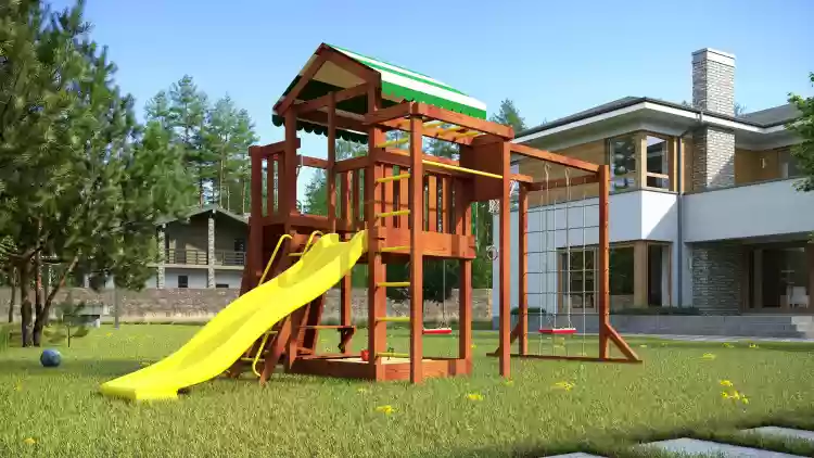 Փայտյա խաղահրապարակ Hit 3