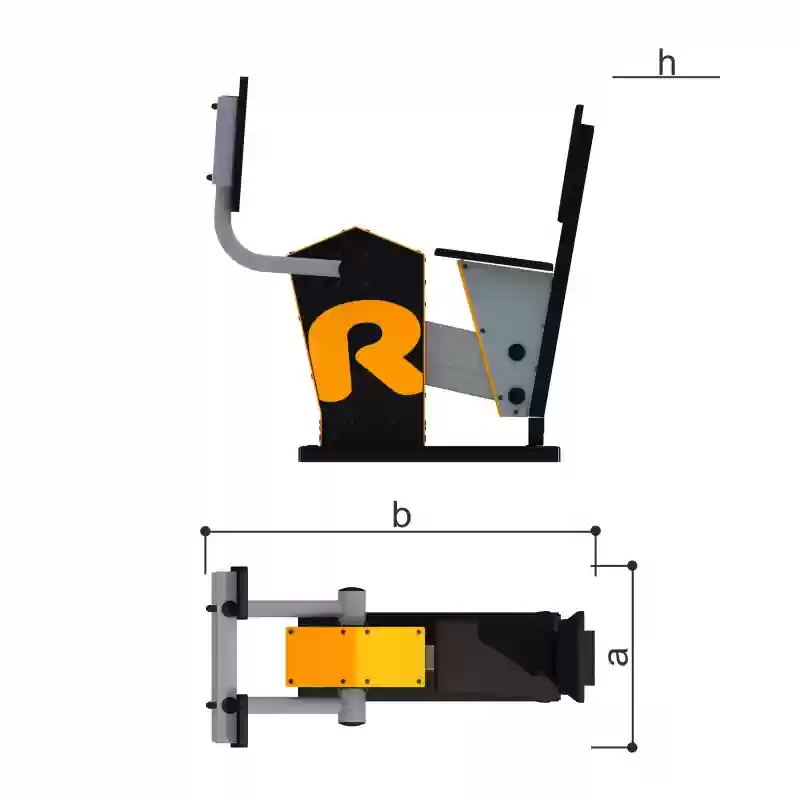 Romana բակային մարզասարք Ոտքերի ժիմ 207.38.10