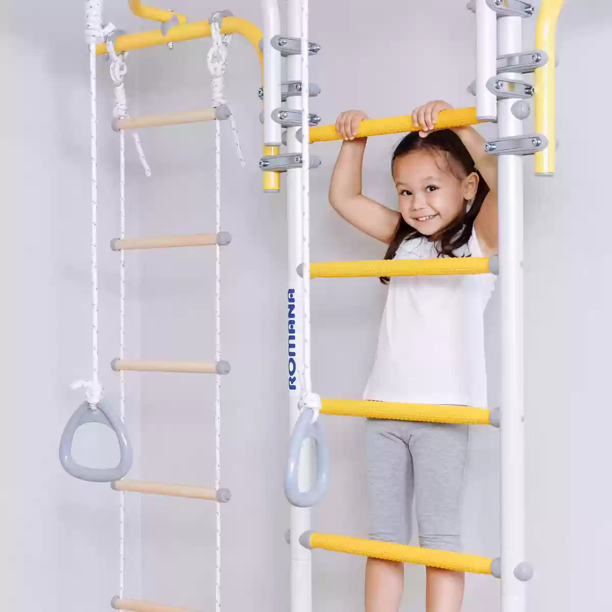 Romana R6 շվեդական պատ սպիտակ, կապույտ, կանաչ